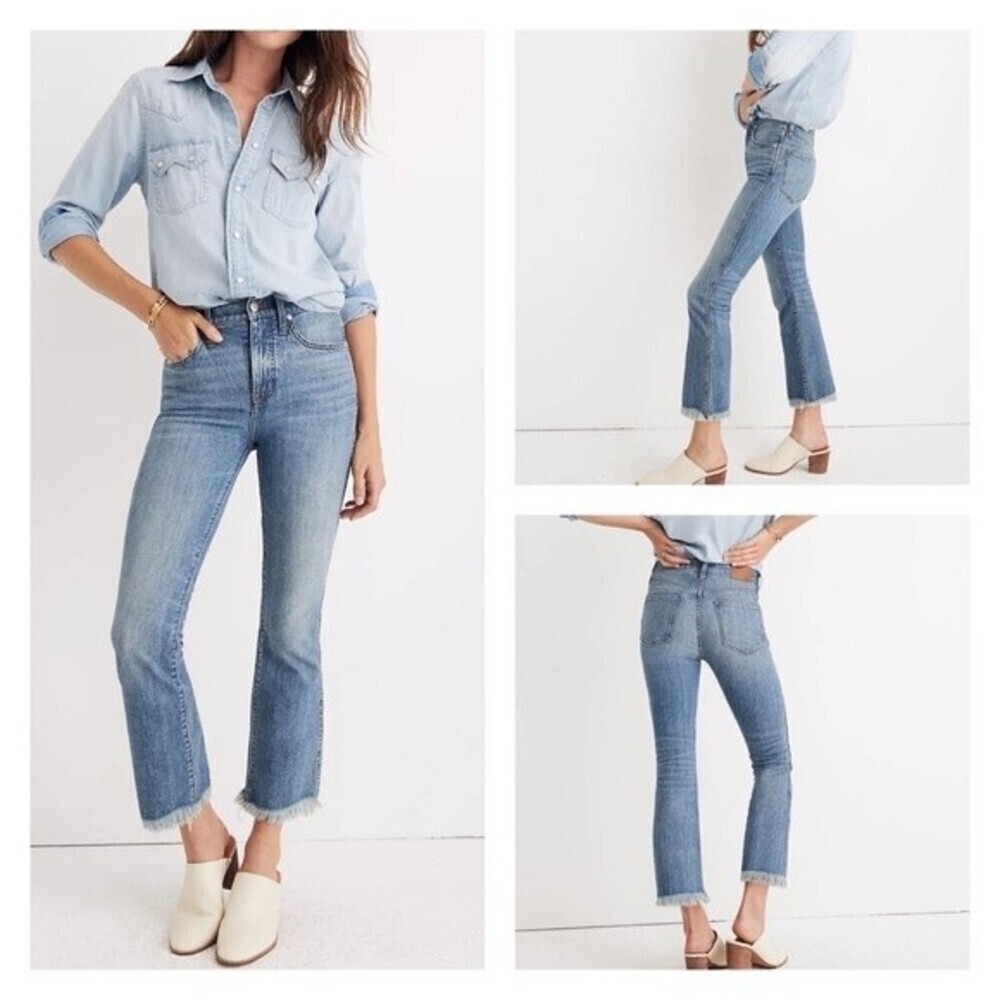 MADEWELL Cali Demi-Boot Jeans in‎ Comfort Stretch 23